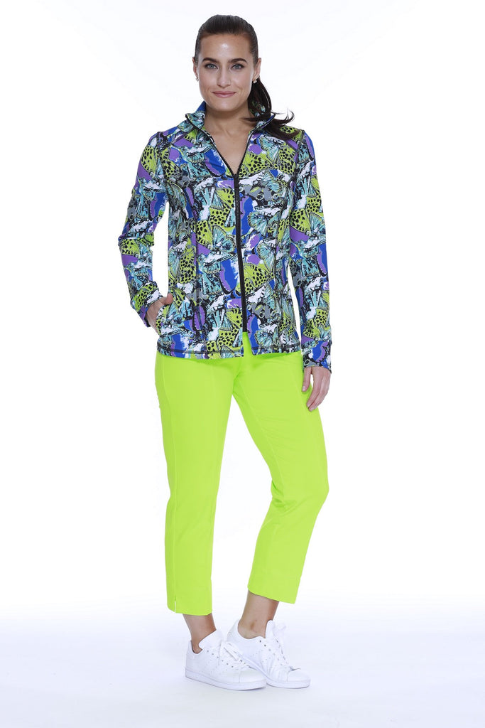 SCUBA JACKET GIRAFFE PINK